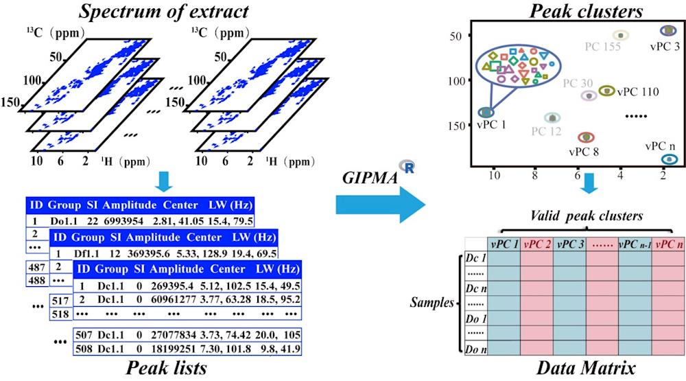 威尼斯官网学者在二维核磁共振代谢组学数据前处理方法开发中取得进展 